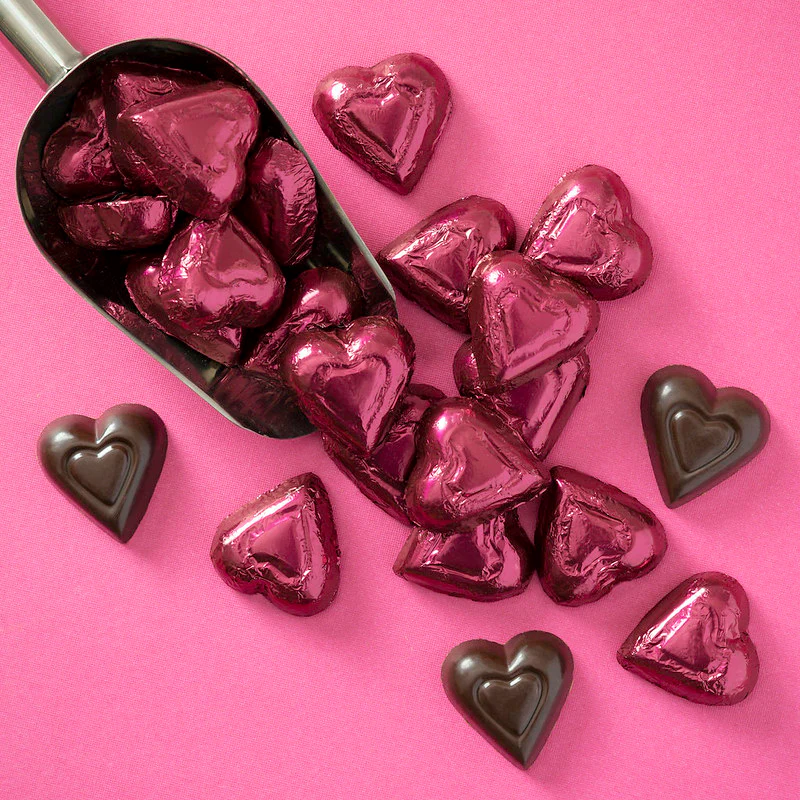 72% Dark Foiled Hearts - Image 2