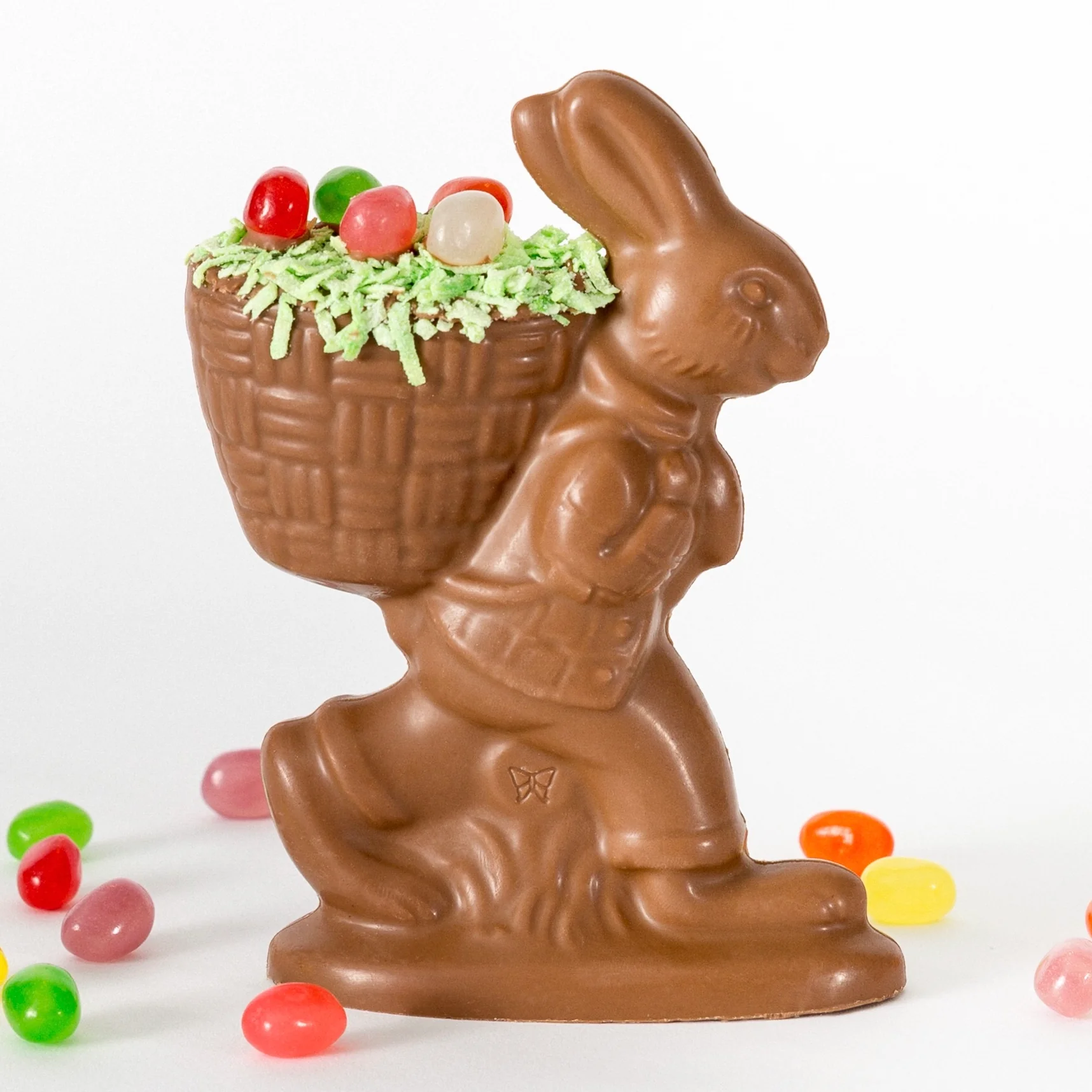 Chocolate Rabbit with Basket