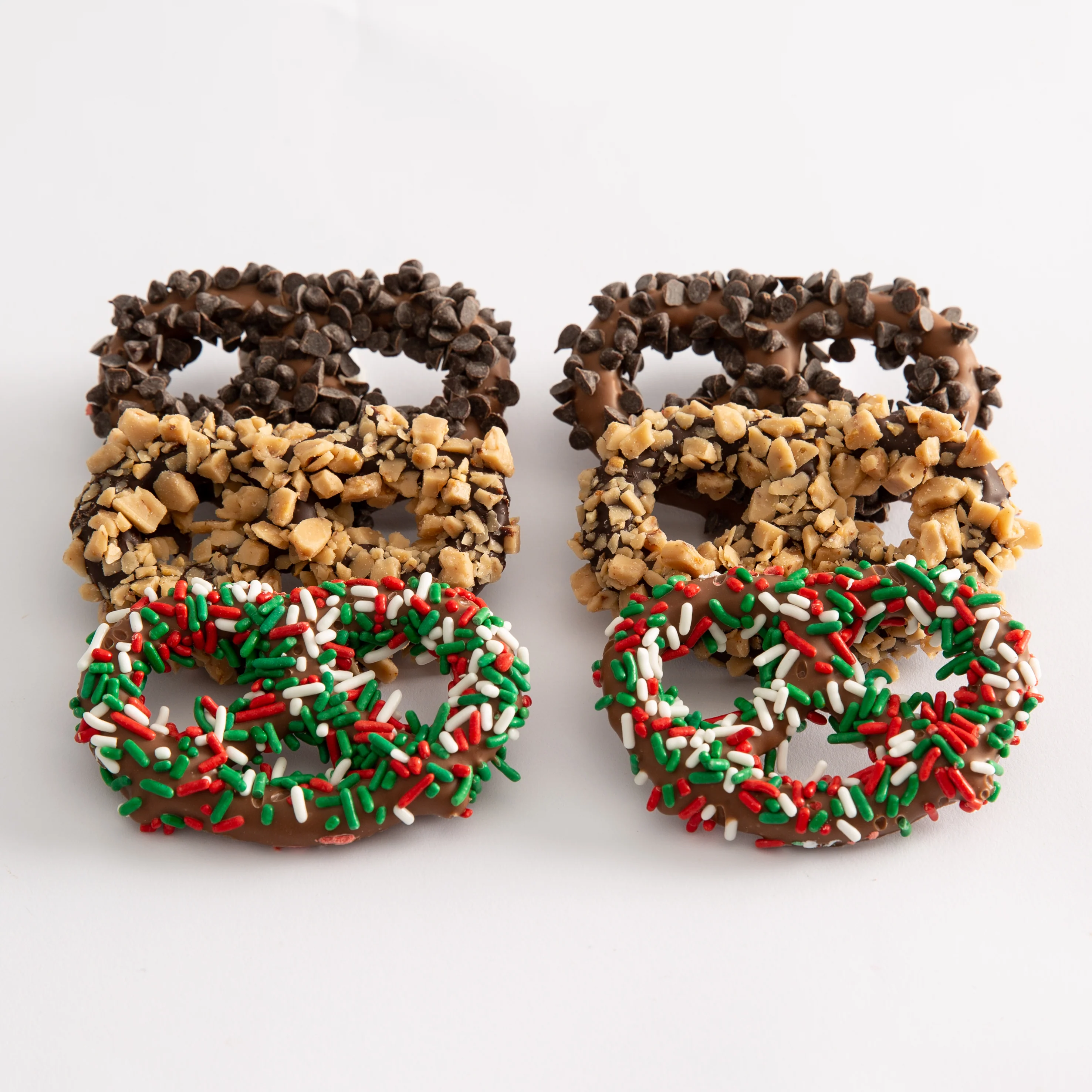 Gourmet Christmas Pretzels