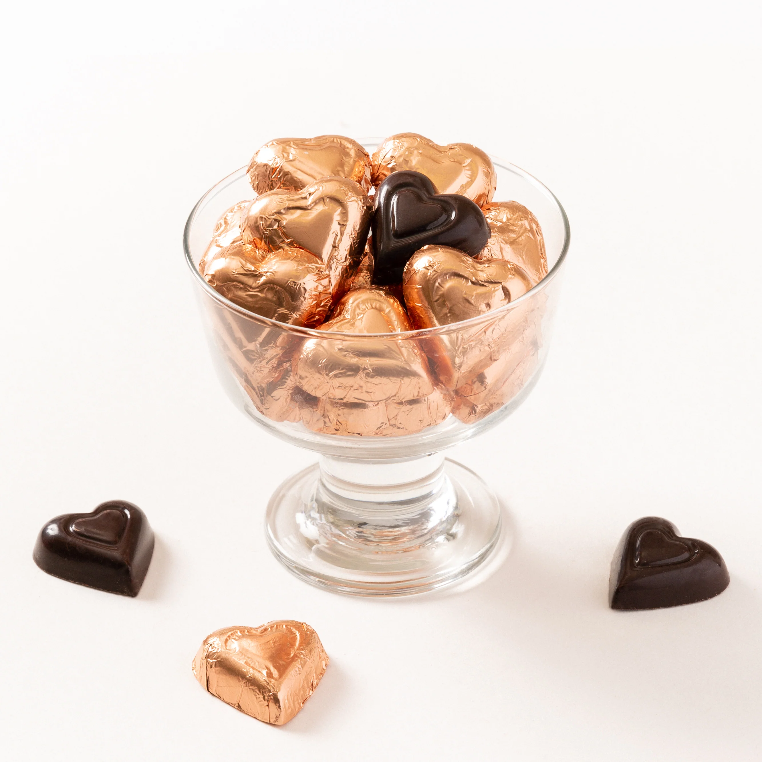 Dark Chocolate Hearts