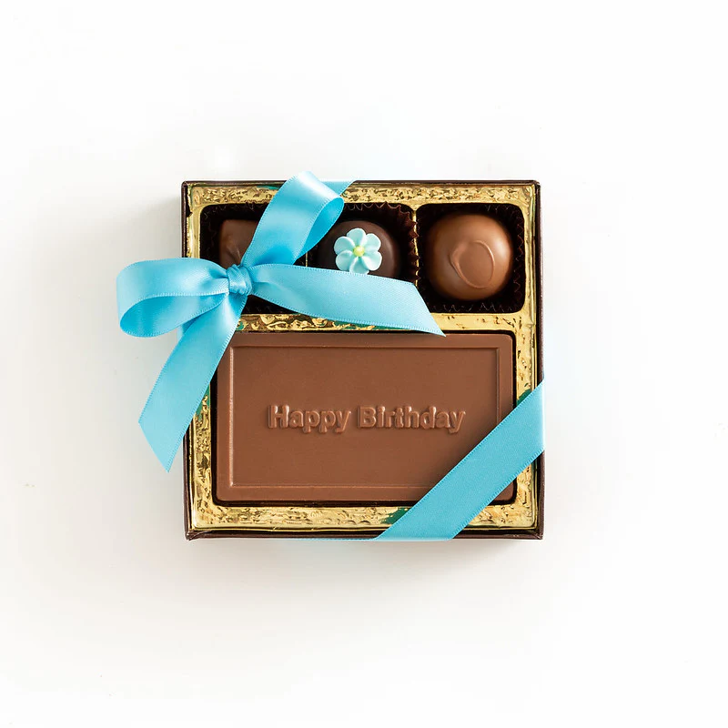 Happy Birthday Small Business Card Box