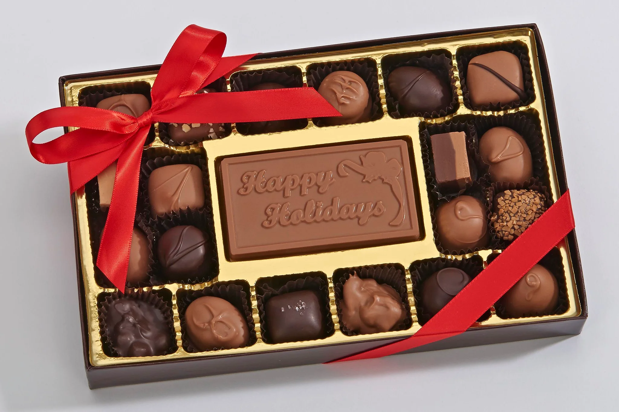 Holiday Business Card Box