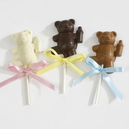 Teddy Bear with a Bottle Pop